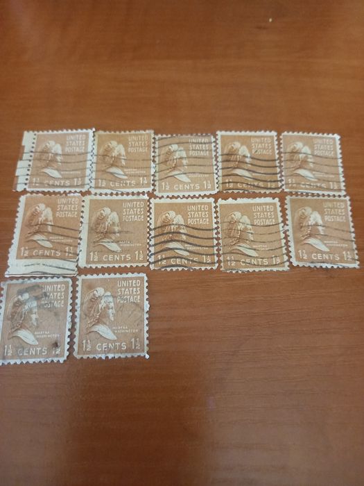 witam mam do sprzedania stare znaczki pocztowe 1 i 1/2 cents