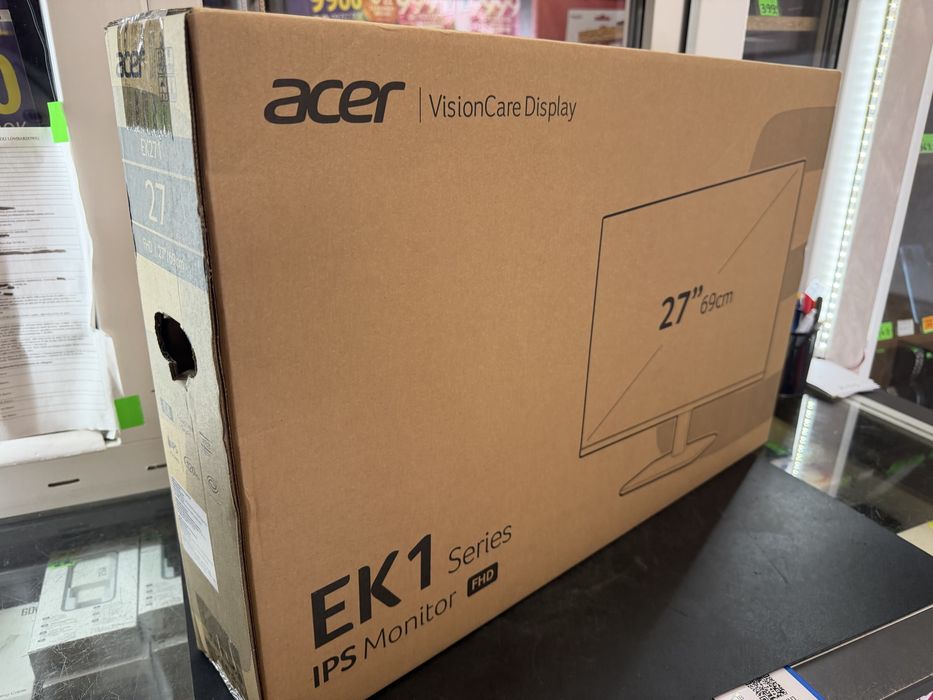 Fabrycznie nowy Monitor Acer EK271, 120Hz, 27cali