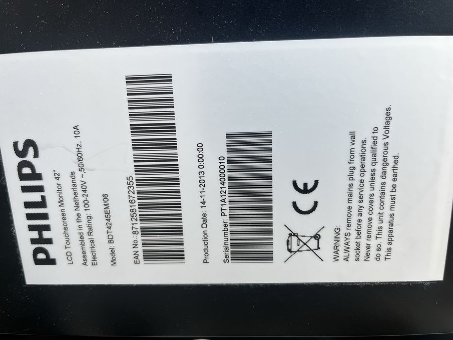 Philips LCD monitor64586148616321121