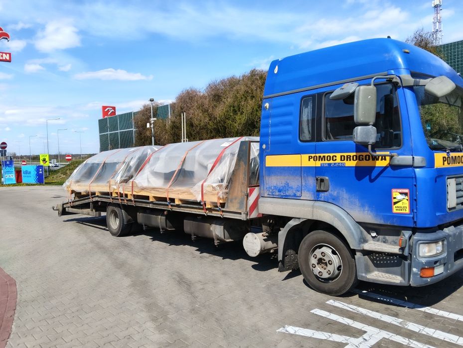 Laweta Transport Maszyn Pomoc drogowa