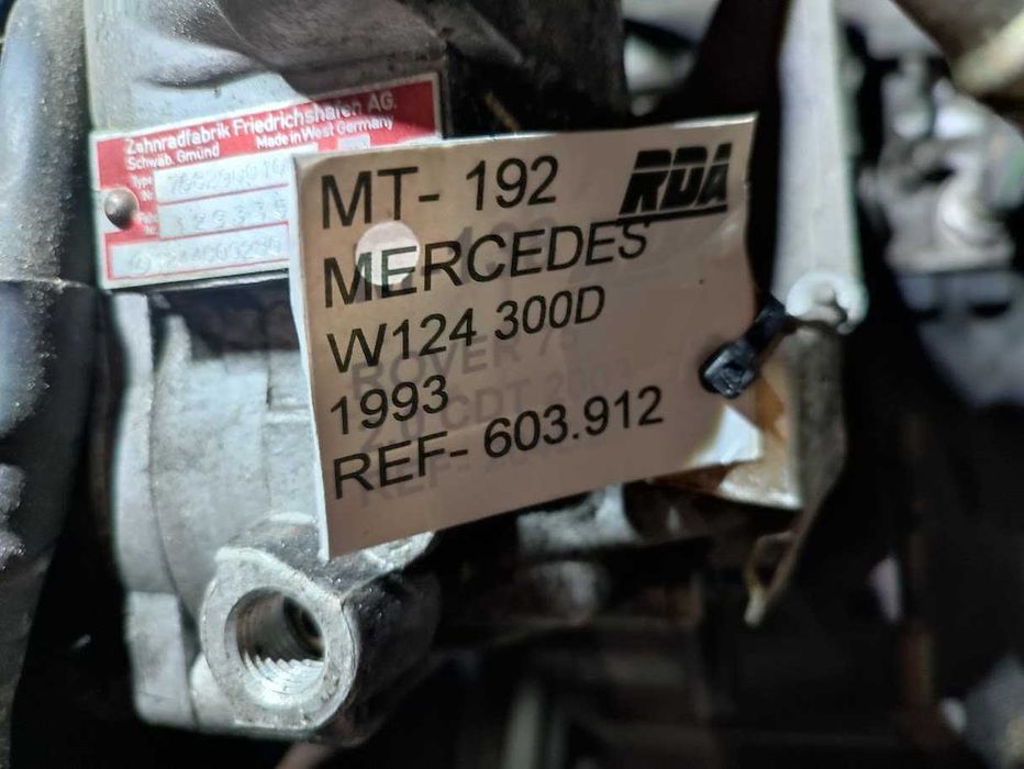 M192 Motor Mercedes 300D Ref:603.912