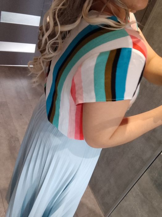 Bluzka w paski XXXL 46 Quiosque