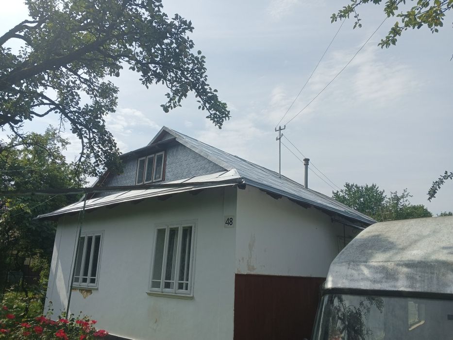 Фарбування дахів будинків, куполів, ангарів, гаражів, огорож .