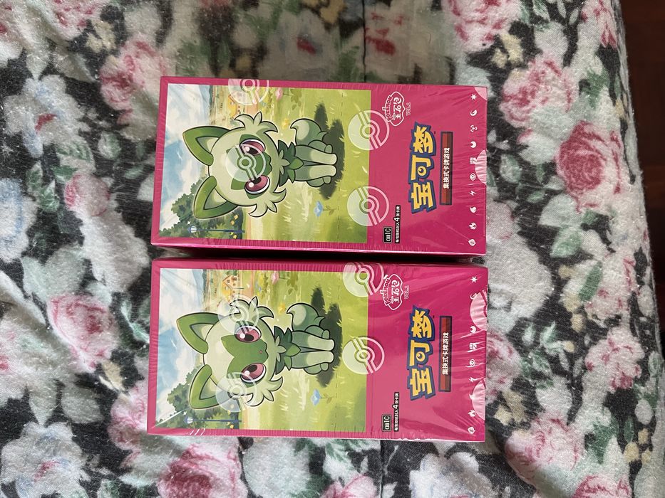 Cartas pokemon selados