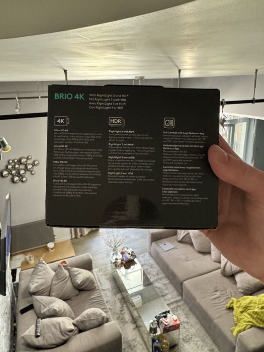 Веб-камера Logitech Brio 4K Ultra HD Graphite NEW