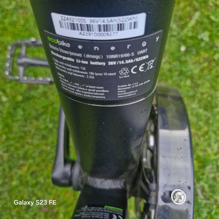 Rower Elektryczny,Ecobike xcross m stan BDB doposażony.