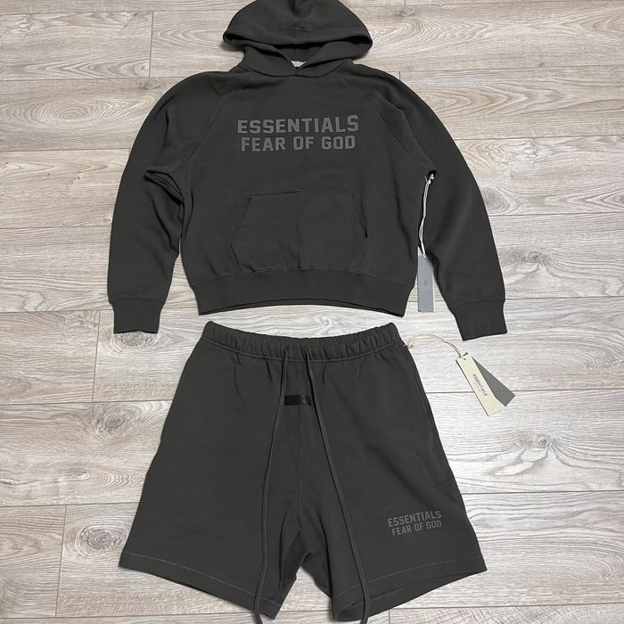 Чоловіче худі Essentials SS23 Off Black