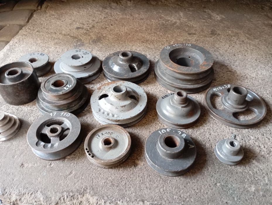 Шківи різні на двигуни