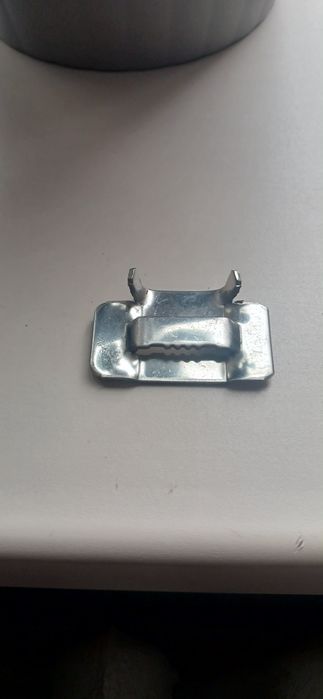 Скріпа для стрічки бандажної (19мм)