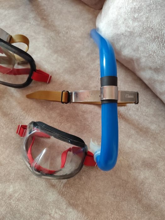 Маска и трубка для подводного плавания