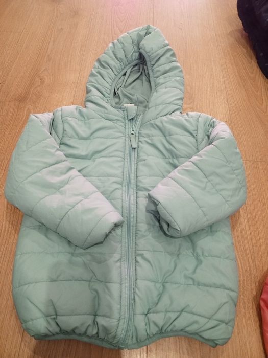 Kurtka 134 dla dziewczynki przejściowa kolorowa