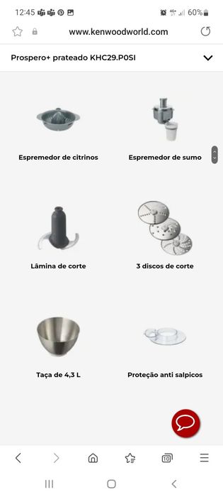 Kenwood Prospero KHC29.P0SI (2 taças)