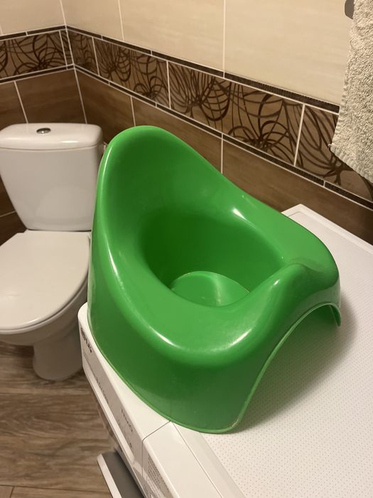 Горщик дитячий зелений