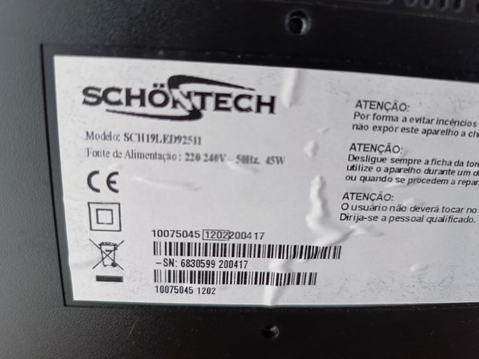 Televisão LCD 19 polegas