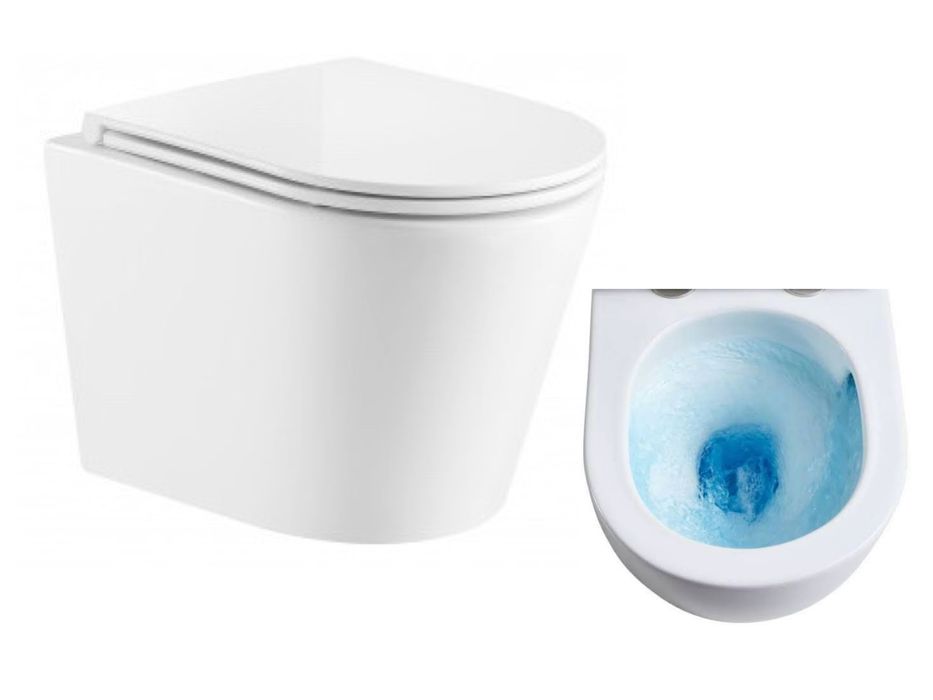 Підвісний унітаз Tornado-Twist з кришкою Soft-Close