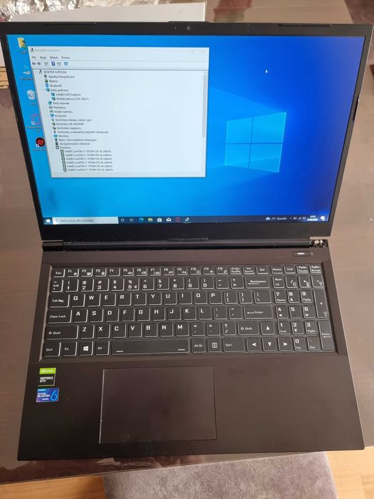 Laptop Clevo NP50DE I7 10750h GTX 1650TI