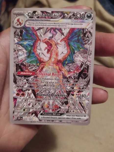 Charizard ex 223/197 – Obsidian Flames – Pokémon TCG