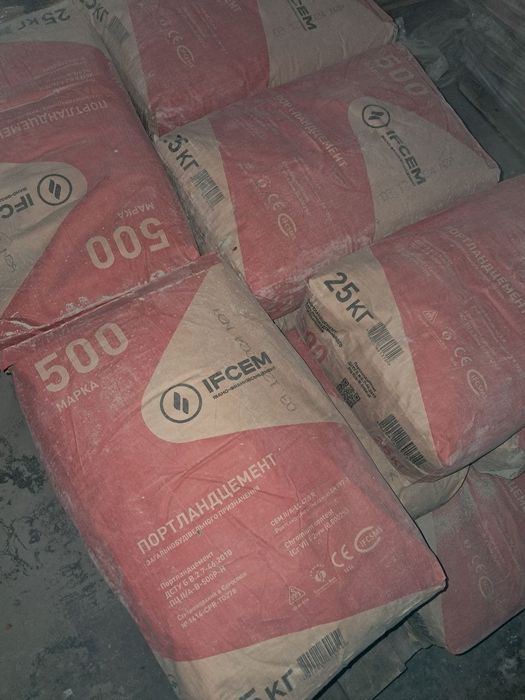 Портландцемент здолбуновский ПЦІІ 500 дикергофф, Цемент М-500 ДО,  ОПТ