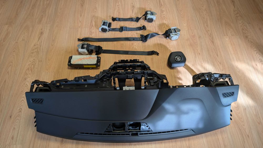 Conjunto Kit Airbags Tablier Skoda Kamiq