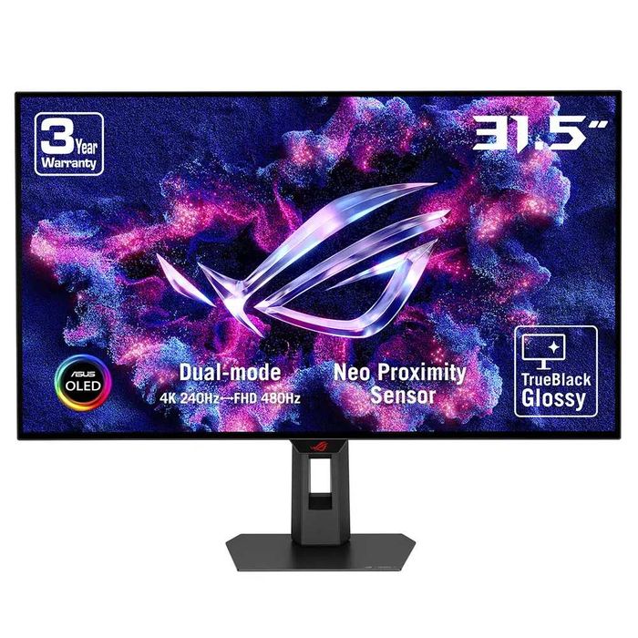 ROG Strix XG32UCWMG WOLED 31.5" 4K-240Hz/FHD-480Hz (NOVO em Caixa)