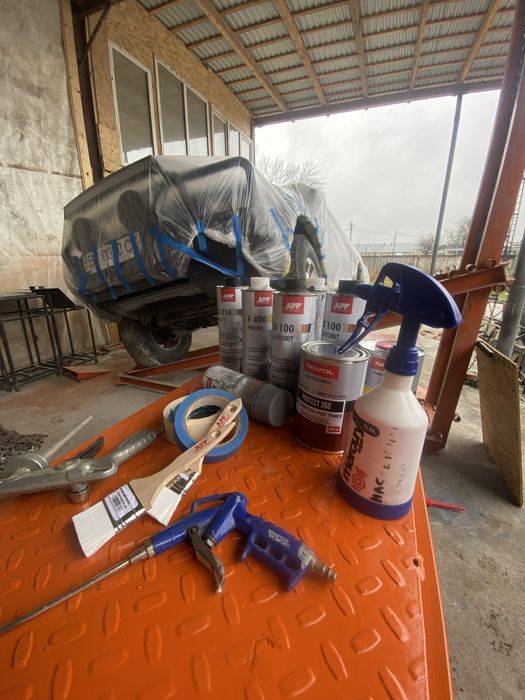 Антикорозійна оброка авто та рам Піскоструй Порошкове фарбування