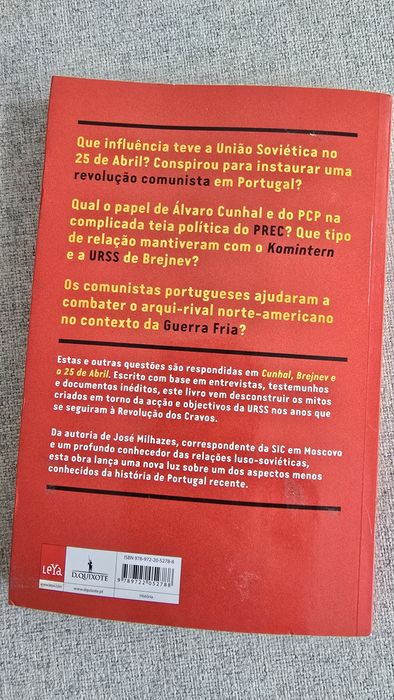 Cunhal Brejnev de 25 de Abril