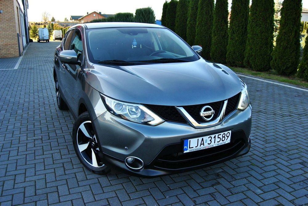 Nissan Qashqai Benzyna Turbo * Zarejestrowany PL * LEDY * Klima tronik * ALUSY 18"