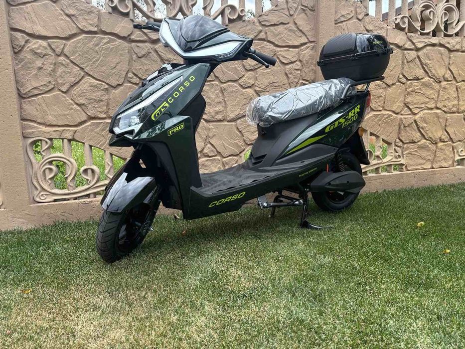 Електроскутер Corso GTS RR 2000W 72V/32Ah на літій-іонна  БАТАРЕЇ.