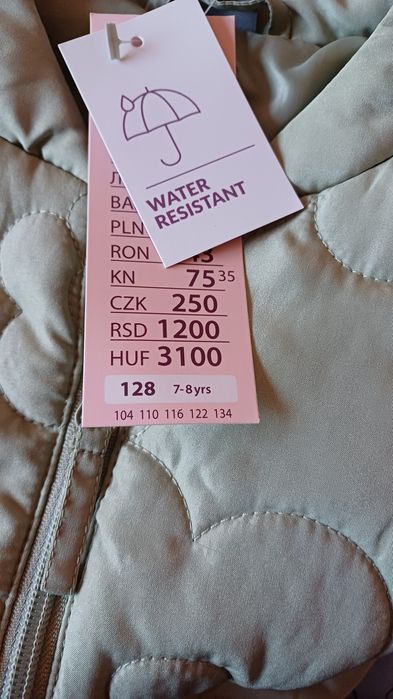 Kurtka pepco przejściowa 134