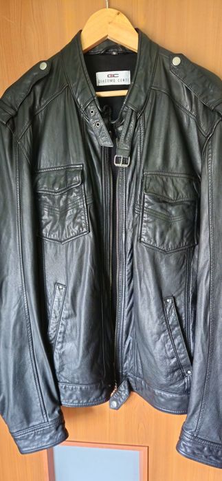 Kurtka męska skórzana