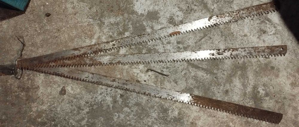 Ножівка (по дереву) + 3 полотна та (по металу)