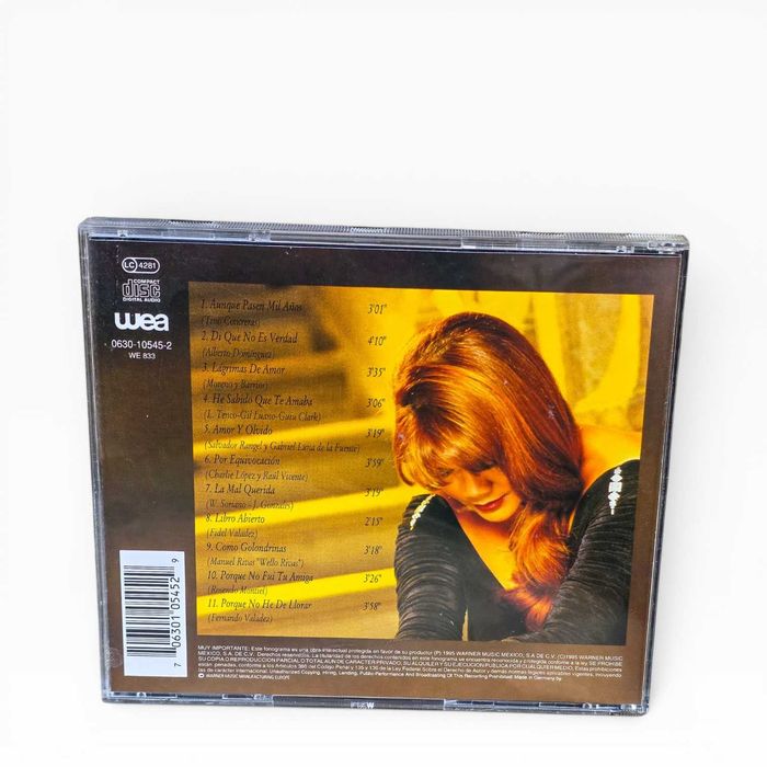 CD Ángela Carrasco — Una Producción de Juan Gabriel | WEA 1995