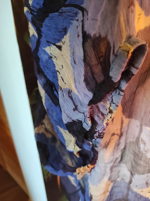 Duża bluzka 3/4 rękaw przezroczysta Tatuum rozmiar 40