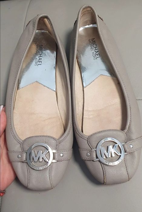 Buty baleriny ze skory Michael Kors 41