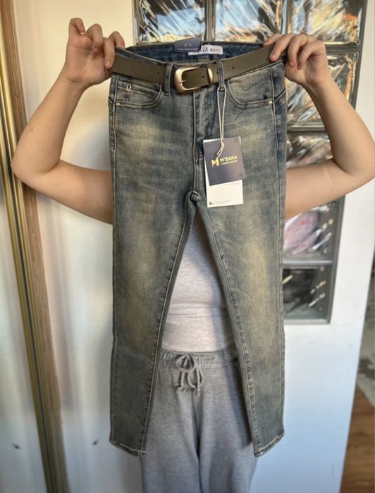 Spodnie jeansy M.Sara vintage nowe