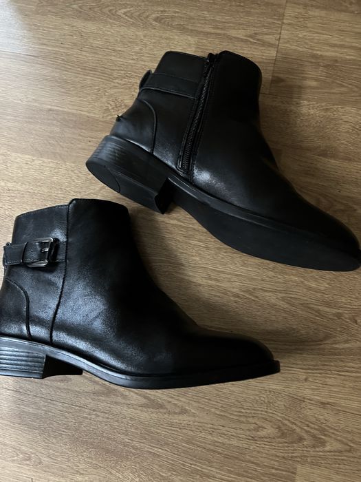 Buty botki damskie skorzane Tu roz.41