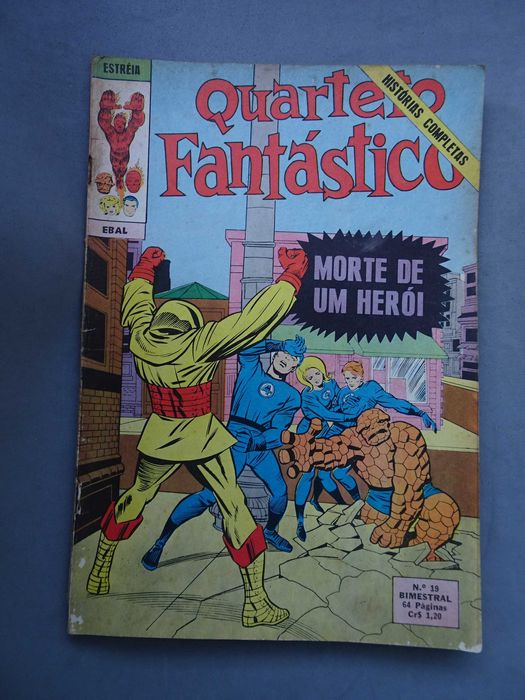 Livro EBAL - Quarteto Fantástico nº 19