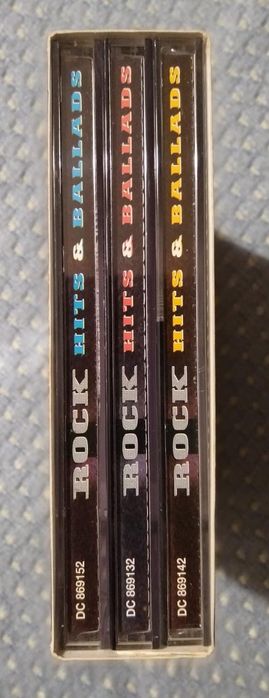 "Rock - Hits and Balads" 3 CD Box 1966 - Como NOVO!