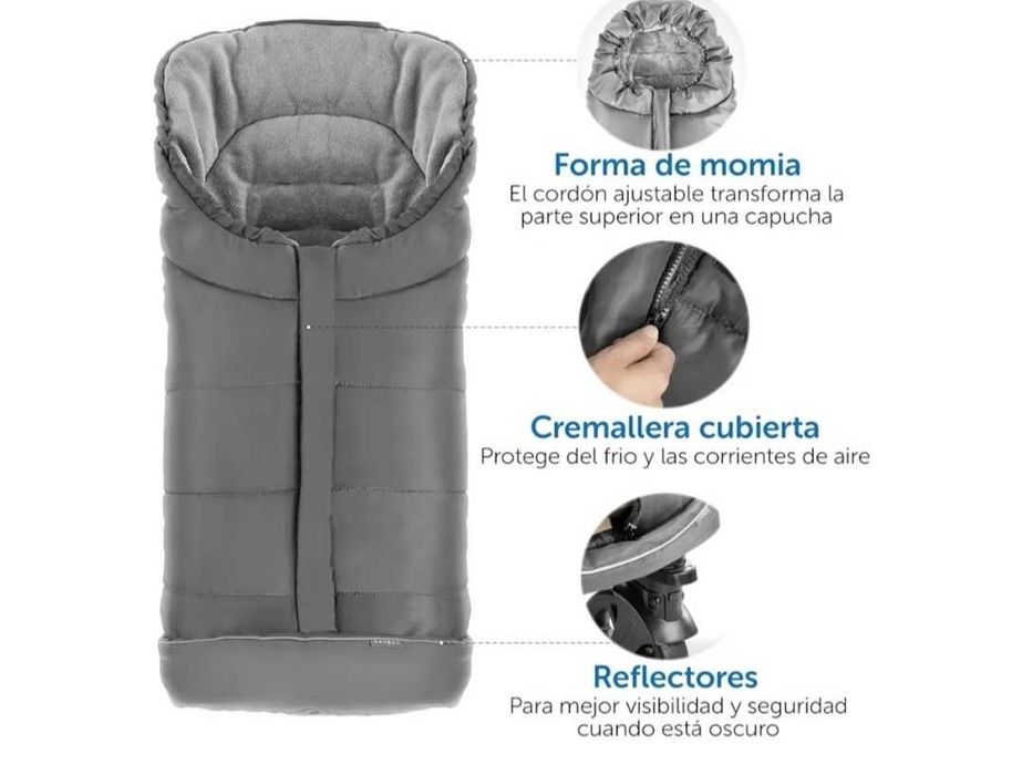 Saco para carrinho bebé - Universal