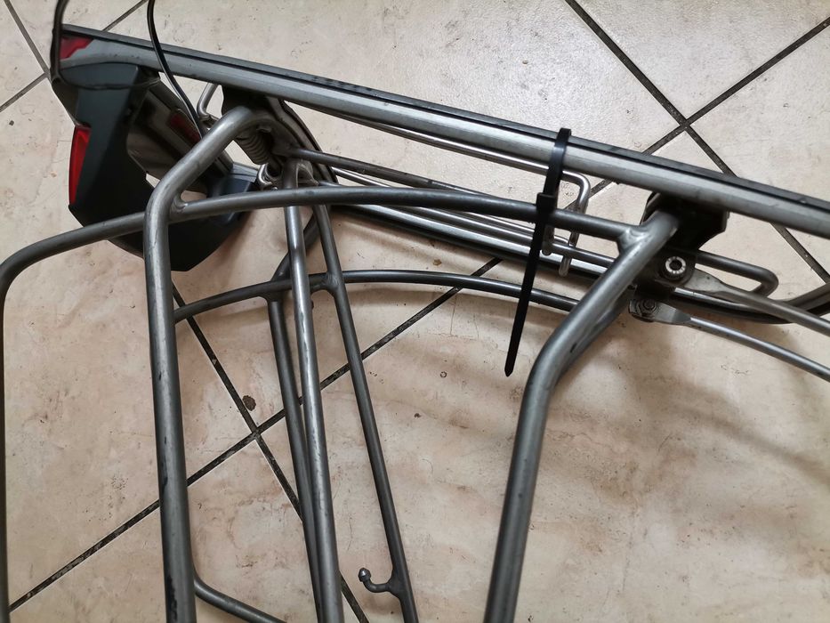 bagażnik do roweru wyprawowy Alu Holandia do 40 kg mocny!