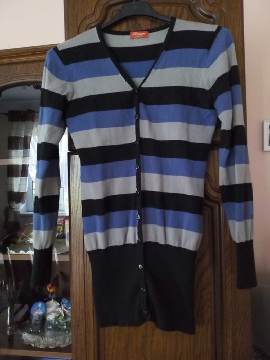 sweter w paski Kinga rozmiar M/L