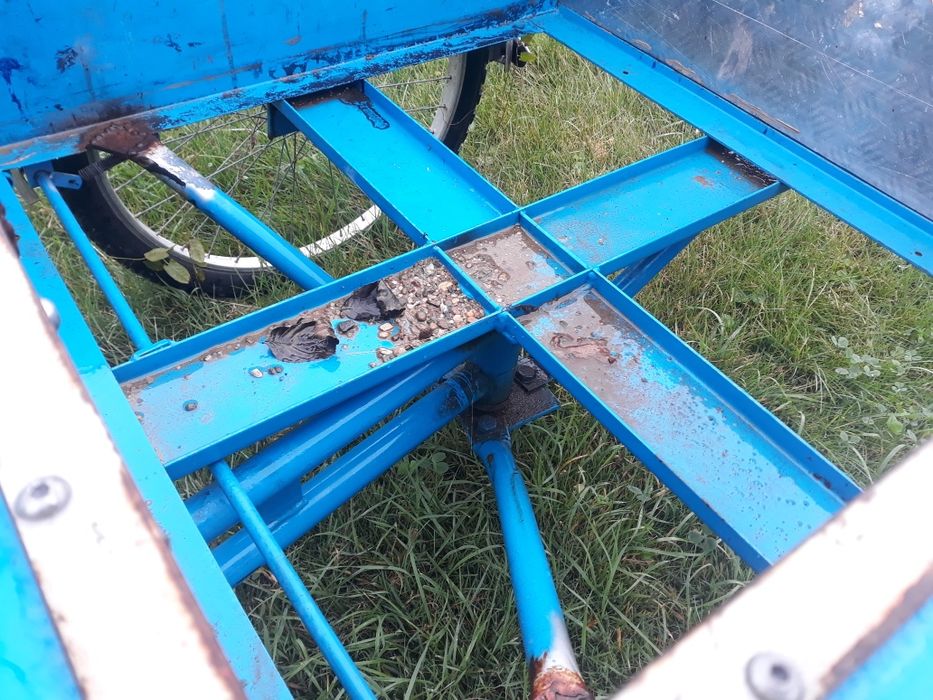 Szwedzka oryginalna riksza Monark, rower towarowy, cargo