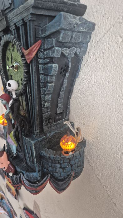 Zegar scienny Tim Burton Miasteczko Halloween U