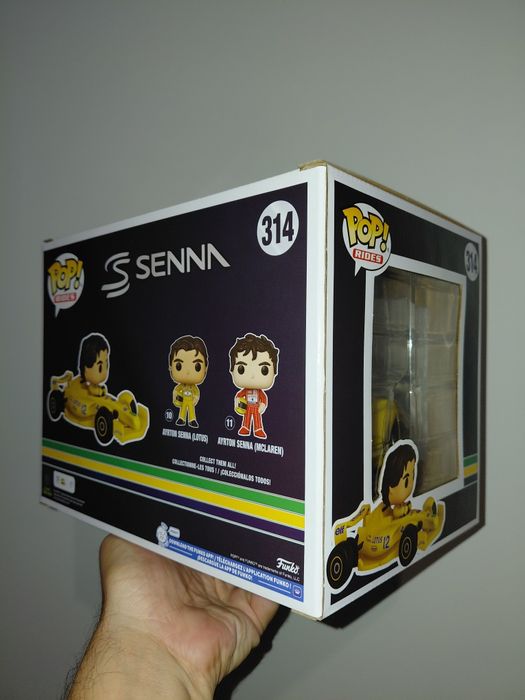 Funko Pop Ayrton Senna Lotus 314