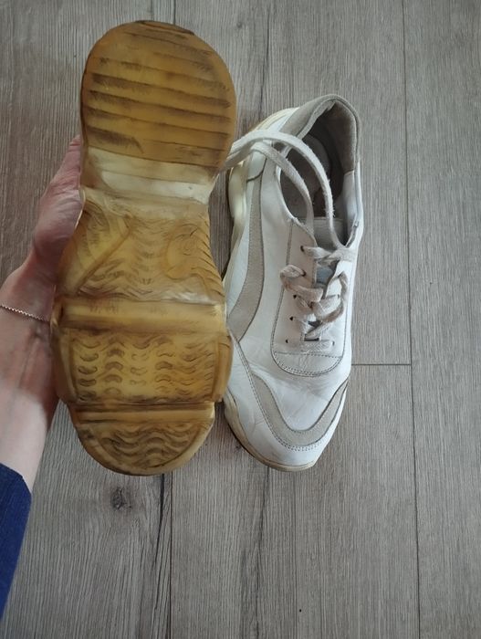 Białe adidasy buty Snickersy Sóra Venezia 36 37