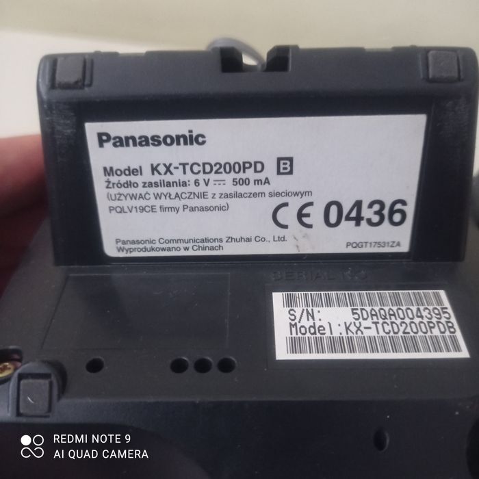 Telefon stacjonarny Panasonic