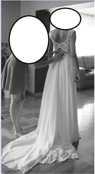 Suknia ślubna sweetheart 6116, rozm. S, XS