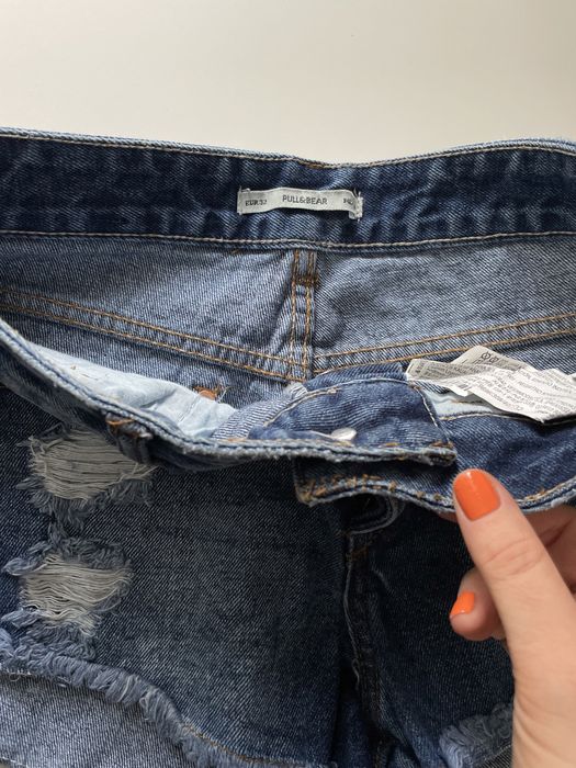 Джинсовые шорты Pull&Bear