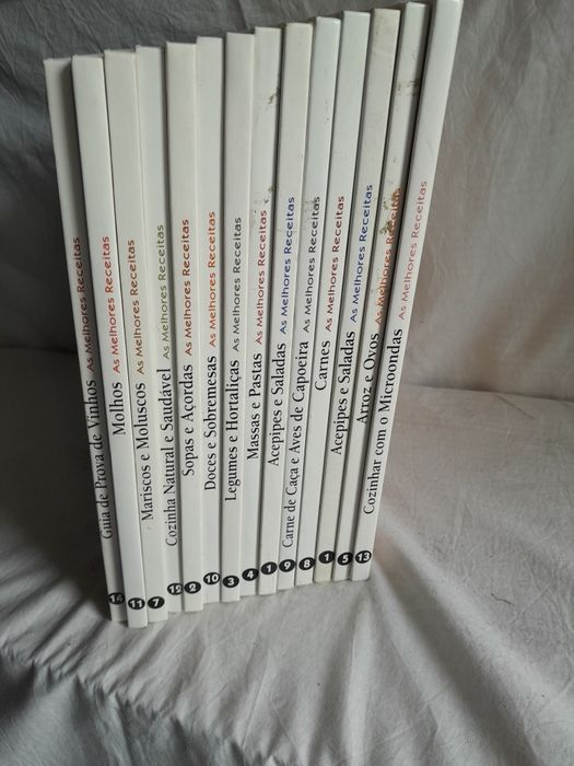 Livros culinária  etc