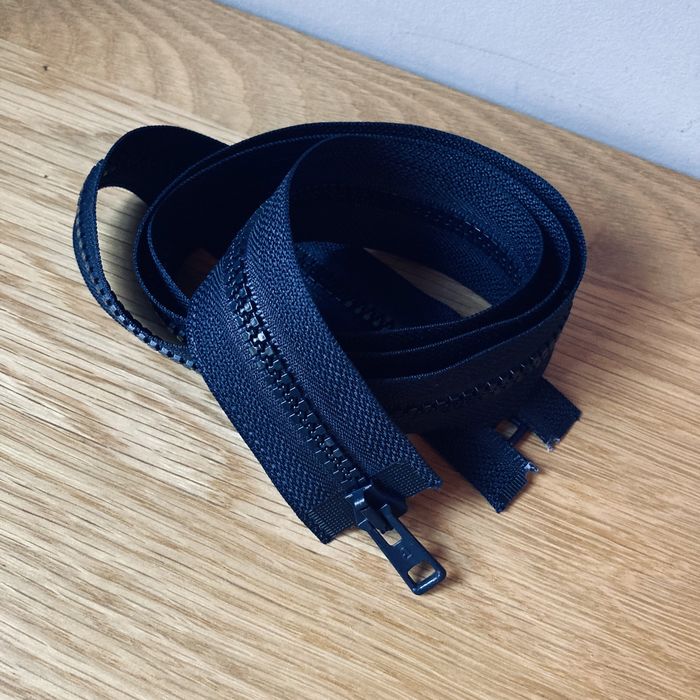 Zamek granatowy 110cm - nowy!